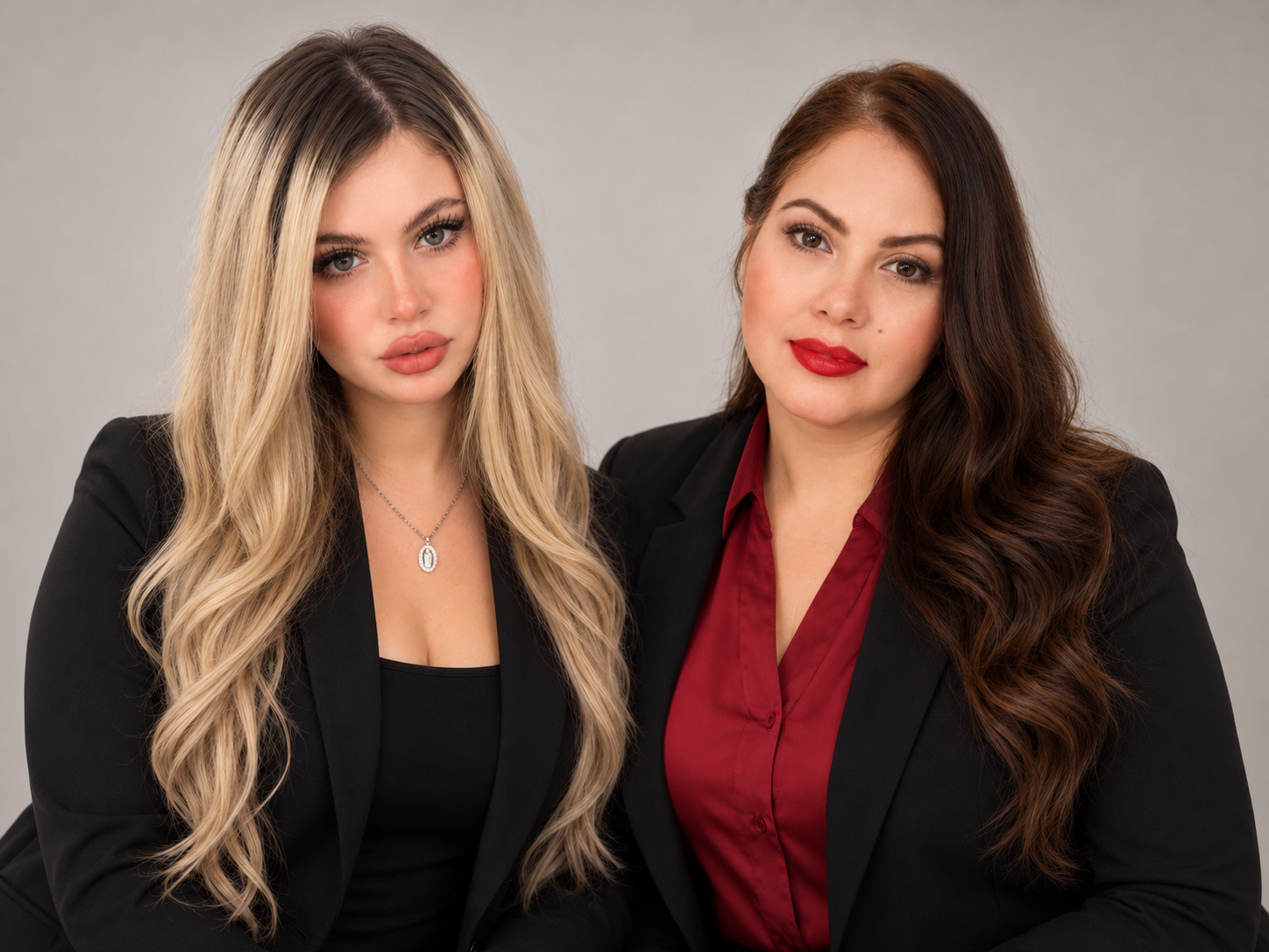 Kenia Ibarra e Hilda Tejeda, asesoras inmobiliarias